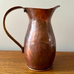 Vintage copper jug